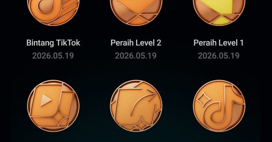 CapCut badges 6